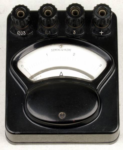 Amperemeter Siemens